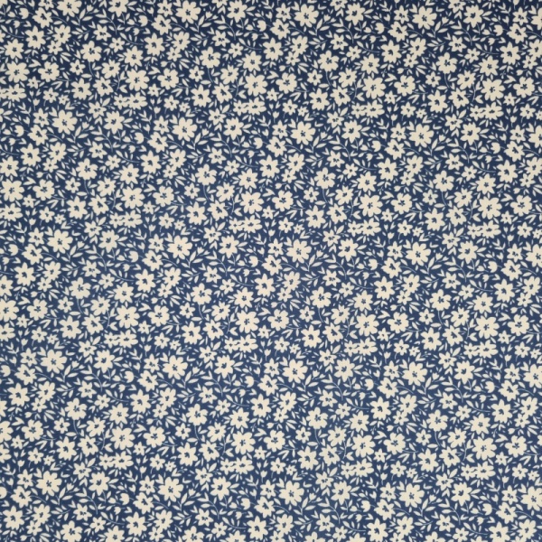 Small Dainty Flowers - NAVY