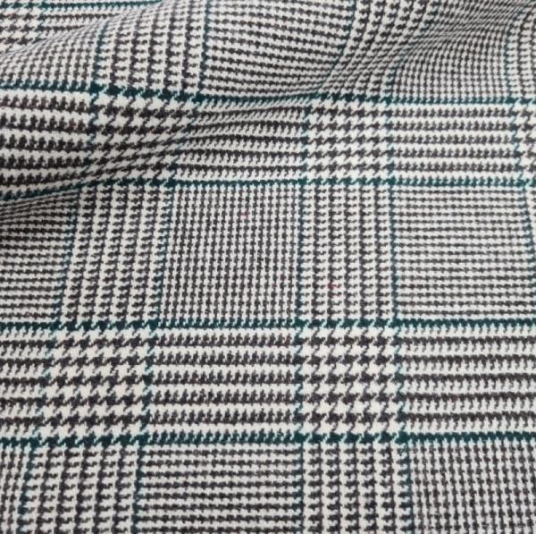 Checked Wool Blend - LEEDS