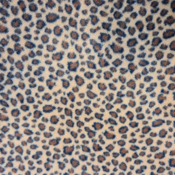Antipill Fleece Fabric - LEOPARD