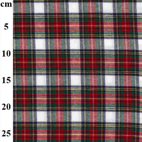 Tartan Brushed Cotton Fabric Design 1