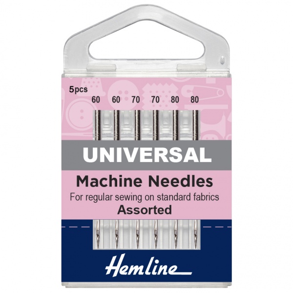 Universal Fine Machine Needles Assorted