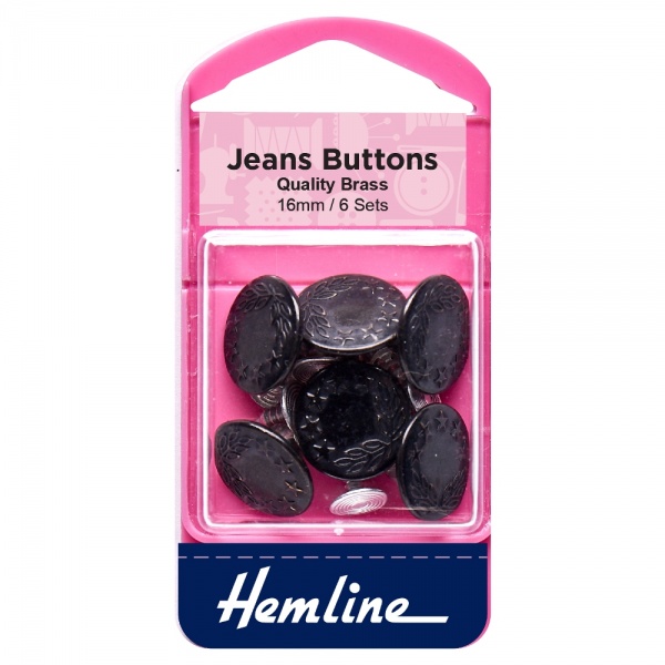 Bronze Jeans Buttons