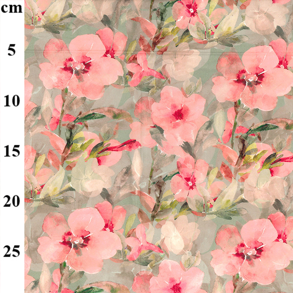 100% Cotton Lawn Design 7 PINK FLORAL