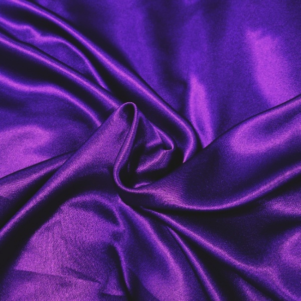 Crepe Backed Satin Purple