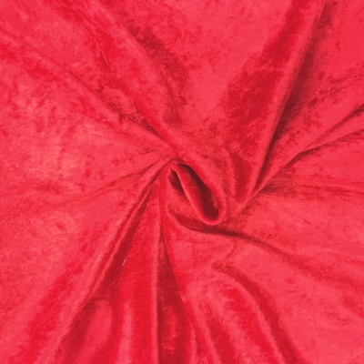 Crushed Velvet - Red