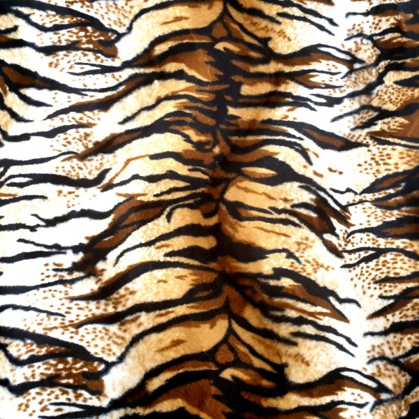 Tiger Polyester Velboa