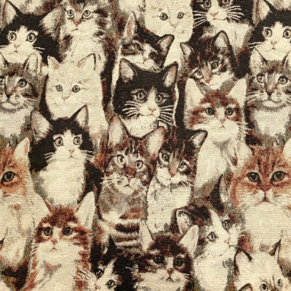 TAPESTRY FABRIC DOGS100 POLYESTER TAPESTRY