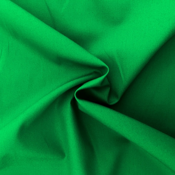 100% Cotton Poplin - EMERALD