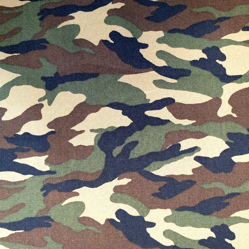 100% Cotton Fabric Camouflage - JUNGLE