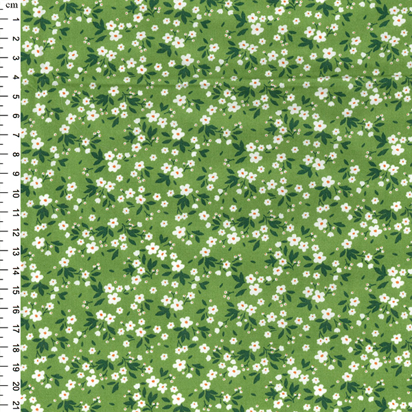 Floral Poplin Design 31 - GREEN