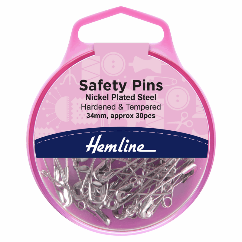 Brass 23mm Safety Pins