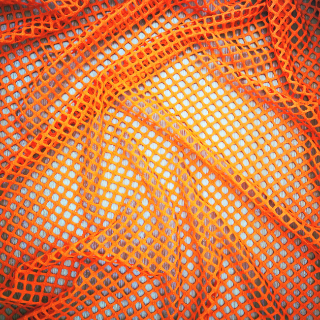 DIAMOND FISHNET - ORANGE