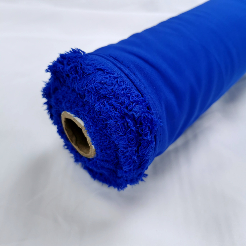 Cuscino Paoletti Fiji POLYCUSH 45x45 Cm – Finta Seta Reversibile Blu Reale – Morbido E Lavabile In Lavatrice - 3
