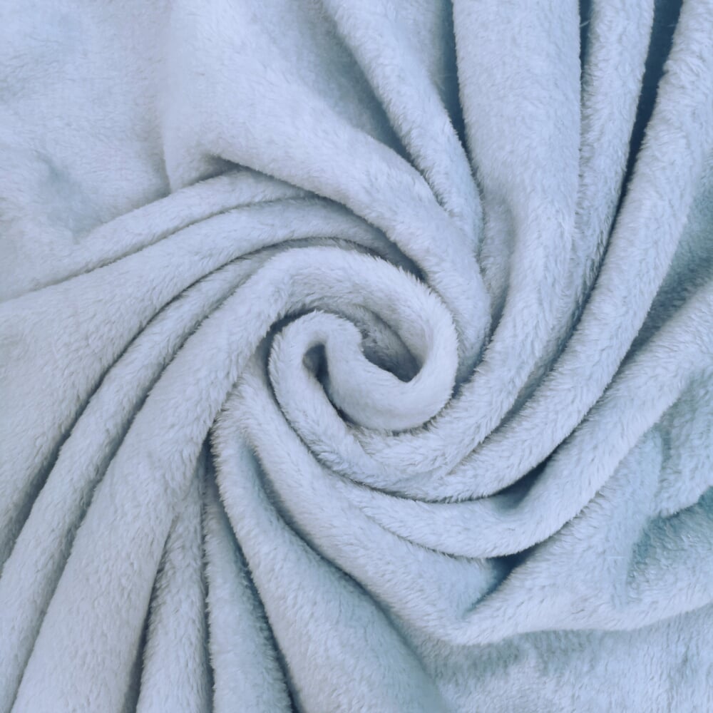 Cuddle Blue Plain Cuddle Fleece -Sky Blue, baby blankets, robes, gifts