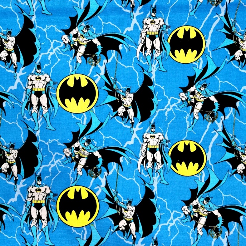 Batman - Rope Fabric 100% Cotton Fabric