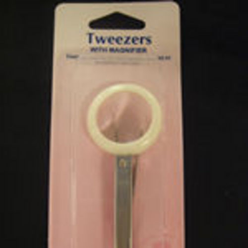 Tweezers with Magnifier