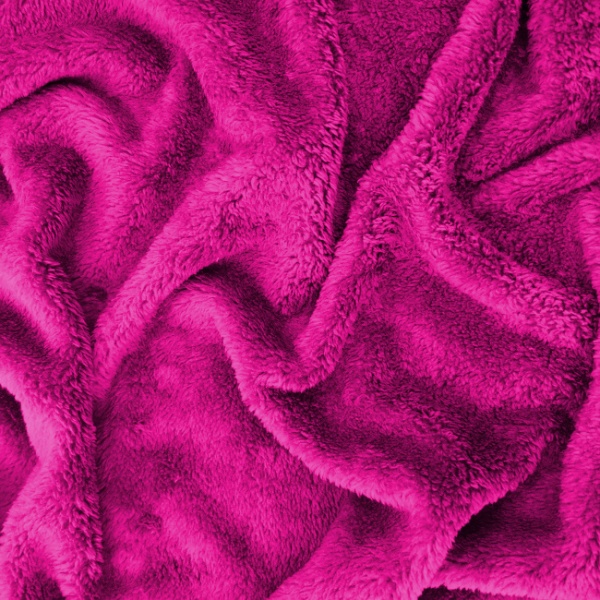 Fluffy Fleece - MAGENTA